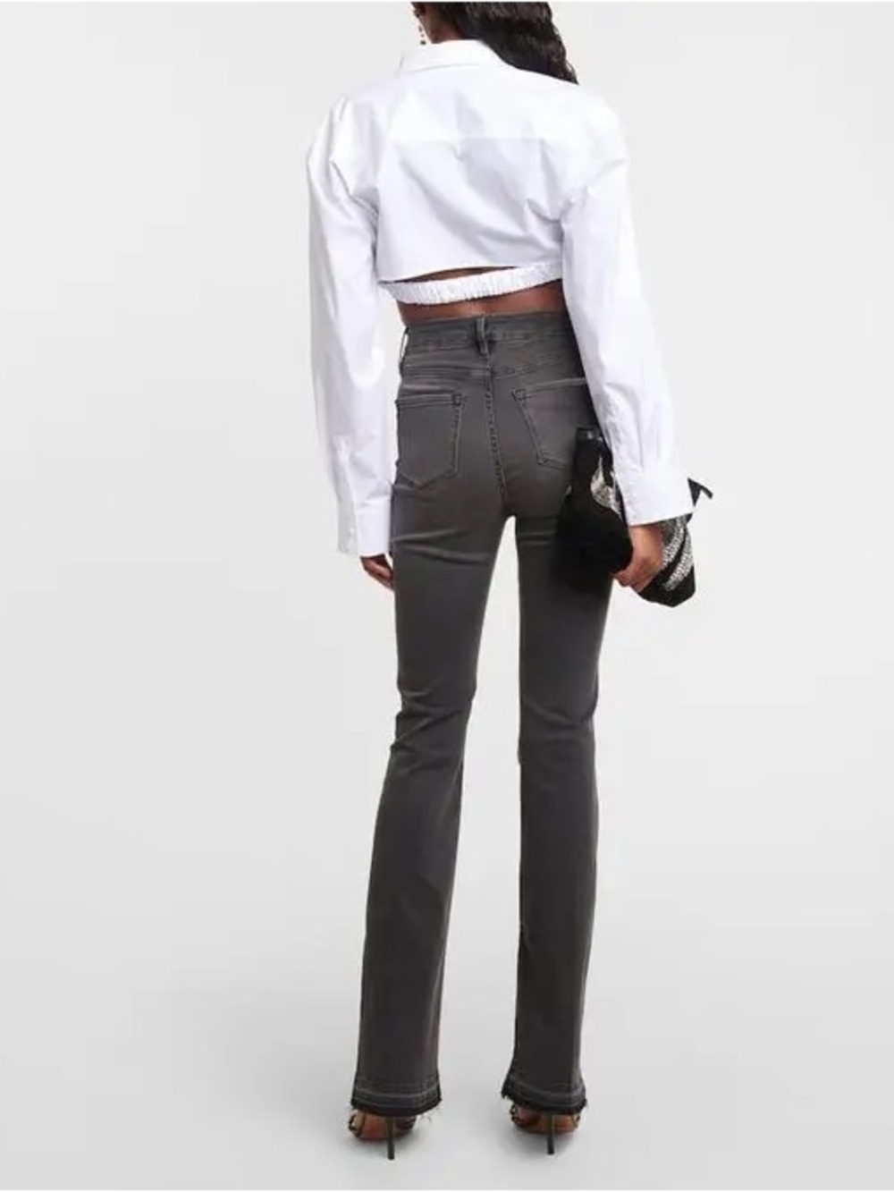 Frame Le Super High Mini Boot Denim Jeans (29) - Picture 2 of 10